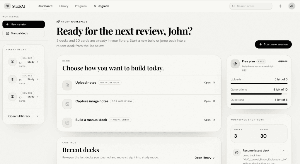 StudyAI (autocards.app)